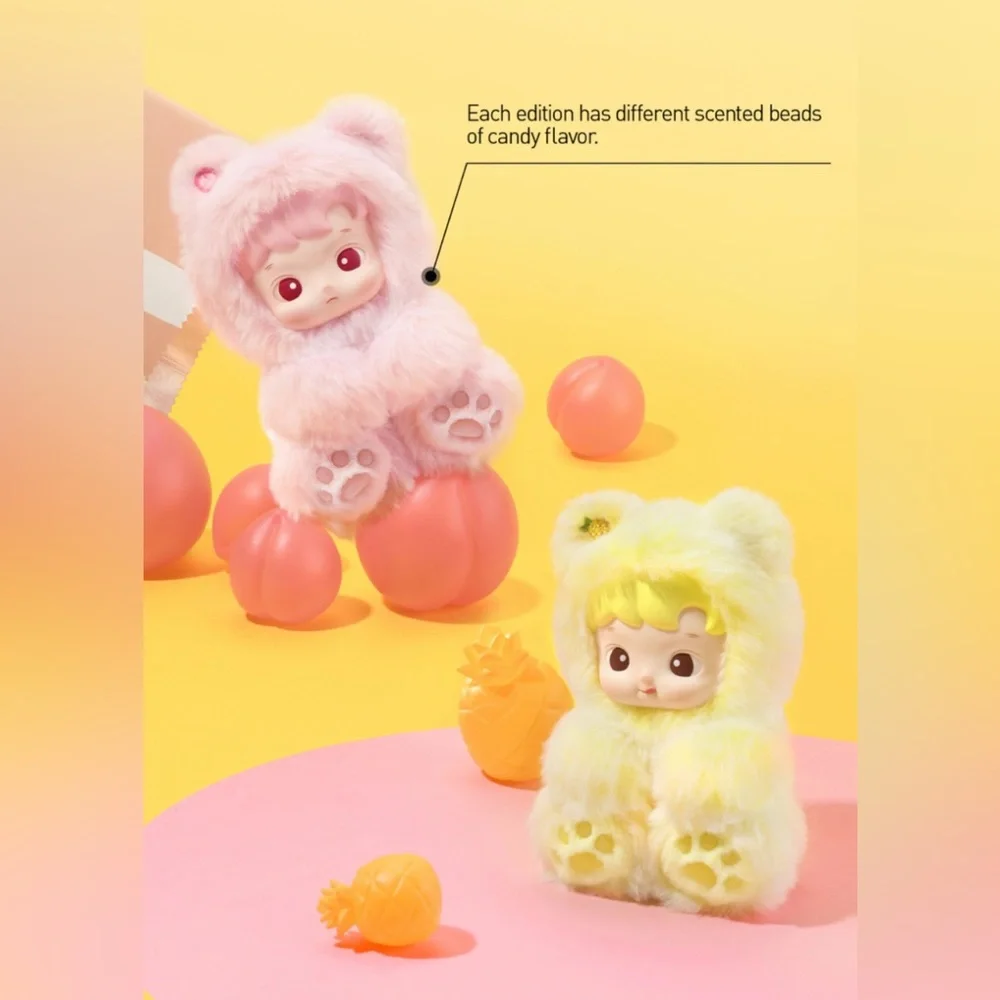 Hacipupu Gummy Bear Series Vinyl Plush Pendant Blind Box NWT